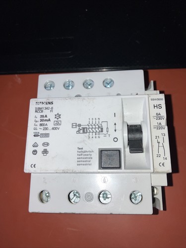 B49a rccb 3ph 25a - uk,b49a,rccb,